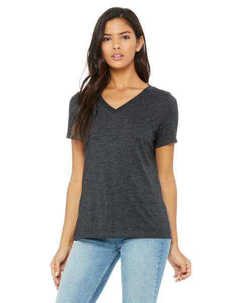 Bella+Canvas 6405 - T-shirt col en V à manches courtes Missy Jersey