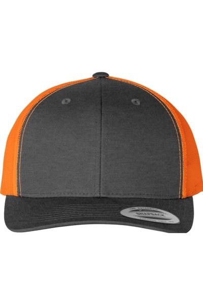 Yupoong 6606 - Classic Retro Trucker Hat with Mesh Back and Adjustable Closure