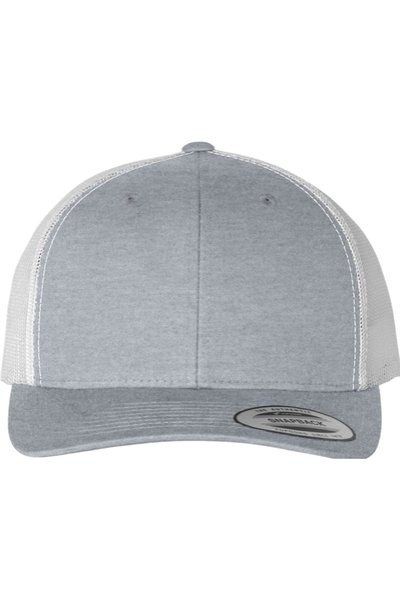 Yupoong 6606 - Classic Retro Trucker Hat with Mesh Back and Adjustable Closure
